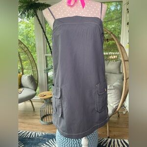 Free People Gray Sleeveless Dress